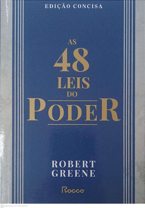 Livro as 48 Leis do Poder Autor Greene, Robert (2007) [usado]