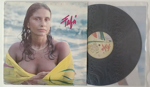 Disco de Vinil Sozinha (lp 1988) Interprete Fafá de Belém (1989) [usado]