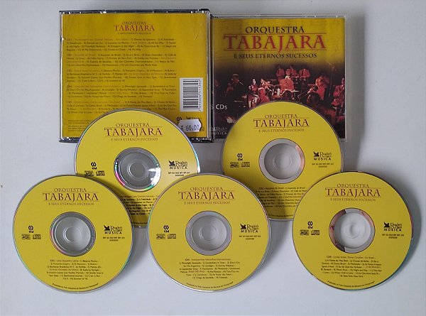 Cd seus Eternos Sucessos (5 Discos) Interprete Orquestra Tabajara [usado]