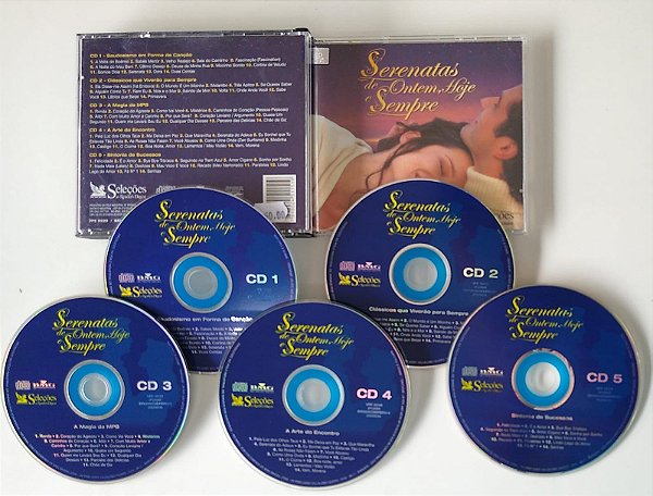 Cd Serenatas de Ontem, Hoje e Sempre Interprete Vários [usado]