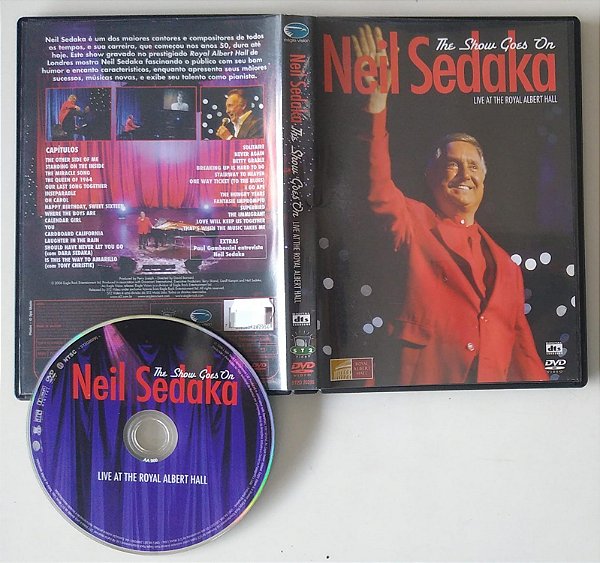 Dvd Neil Sedaka Live At The Royal Albert Hall Editora (2006) [usado]