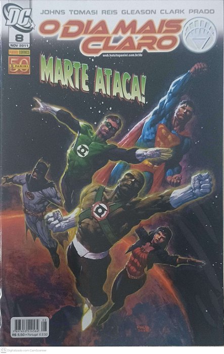 Gibi Nº08 - o Dia Mais Claro - Marte Ataca Autor Thomas, Johns (2011) [seminovo]