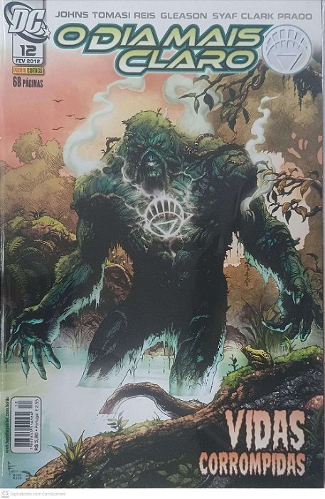 Gibi Nº12 - o Dia Mais Claro - Vidas Corrompidas Autor Tomasi, Johns (2012) [seminovo]