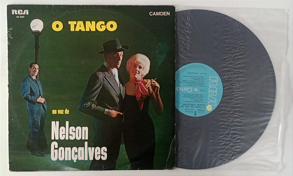 Disco de Vinil o Tango na Voz de Nelson Gonçalves Interprete Nelson Gonçalves (1970) [usado]