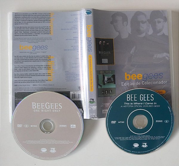Dvd os Sucessos e a História dos Bee Gees (2 Discos) Editora (2003) [usado]