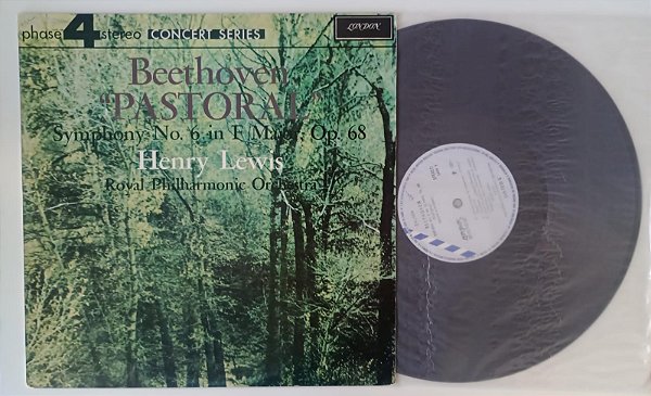 Disco de Vinil Beethoven Sinfonia 6º F Maior Op 68 Interprete Henry Lewis (1971) [usado]