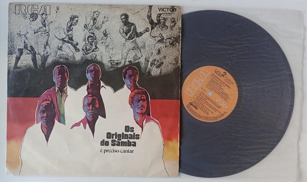 Disco de Vinil é Preciso Cantar (lp 1973) Interprete os Originais do Samba (1973) [usado]