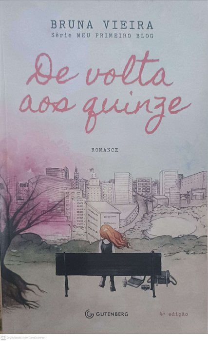 Livro de Volta aos Quinze Autor Vieira, Bruna (2014) [usado]