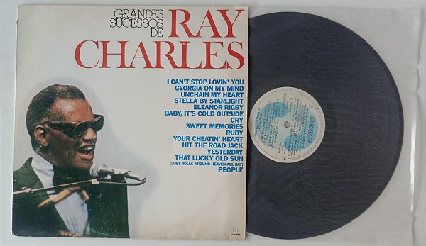 Disco de Vinil Grandes Sucessos (lp 1986) Interprete Ray Charles (1986) [usado]