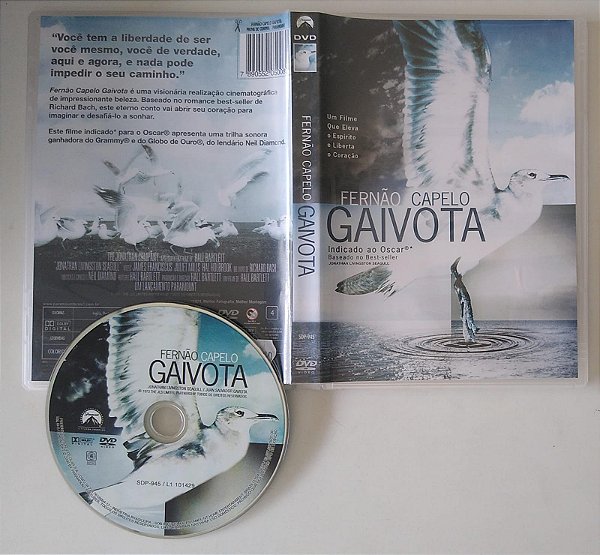 Dvd Fernão Capelo Gaivota Editora [usado]