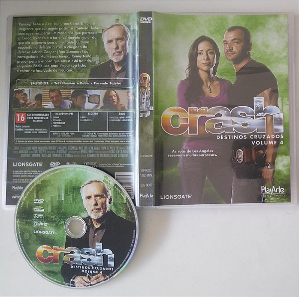Dvd Crash - Vol 4 Editora (2008) [usado]