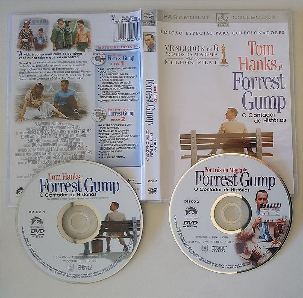 Dvd Forrest Gump (2 Discos) Editora (2006) [usado]