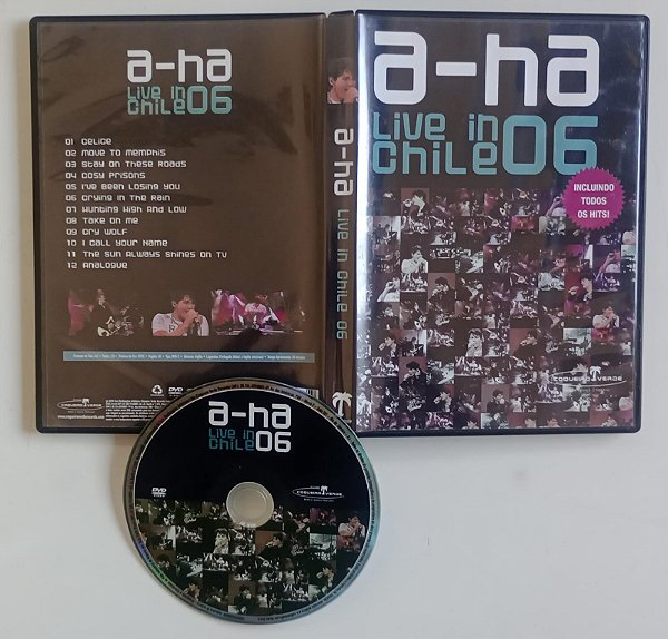 Dvd A-ha: Live In Chile 2006 Editora (2010) [usado]
