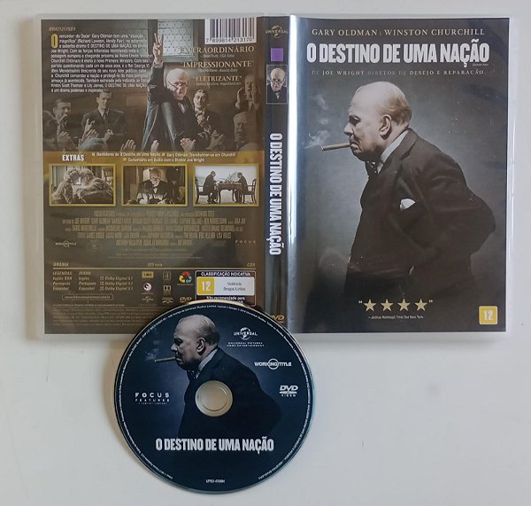 Dvd Destino de Uma Nação, o Editora (2018) [usado]