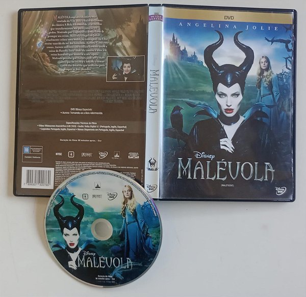 Dvd Malévola Editora (2014) [seminovo]