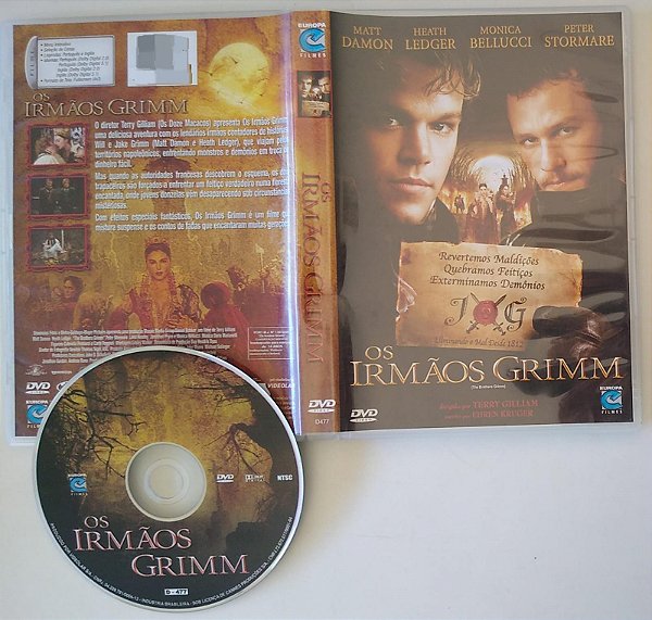 Dvd os Irmãos Grimm Editora Terry Gilliam (2006) [usado]
