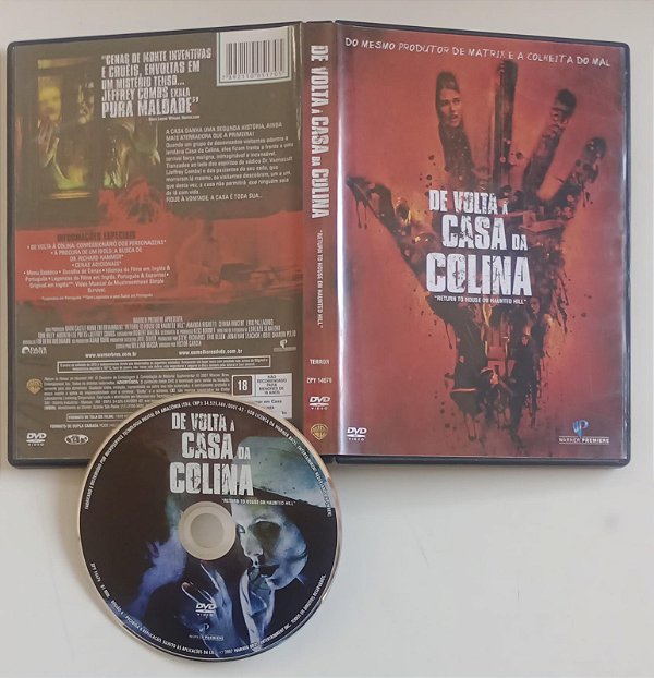 Dvd de Volta À Casa da Colina Editora (2007) [seminovo]