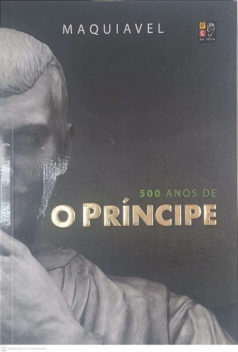 Livro 500 Anos de o Príncipe Autor Maquiavel [usado]