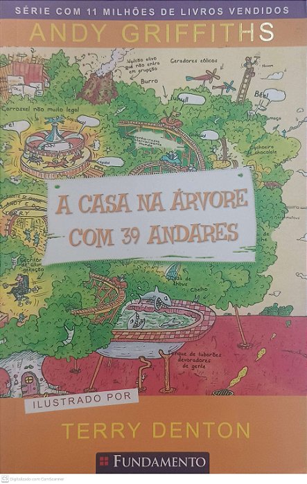Livro a Casa na Árvore com 39 Andares Autor Griffiths, Andy (2017) [seminovo]