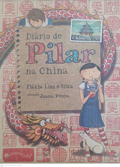 Livro Diario de Pilar na China Autor Lins, Flávia e Silva (2017) [seminovo]