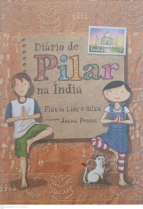 Livro Diario de Pilar na India Autor Lins, Flavia e Silva (2021) [seminovo]