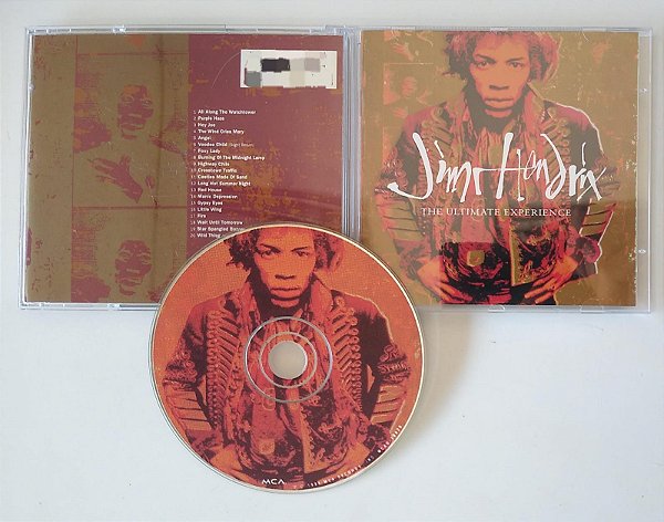 Cd The Ultimate Experience [importado] Interprete Jimi Hendrix (1993) [usado]