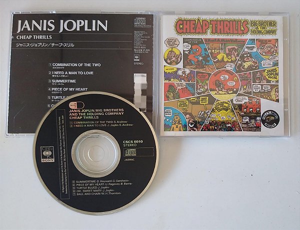 Cd Big Brother And The Holding Company [importado] Interprete Cheap Thrills (1990) [usado]