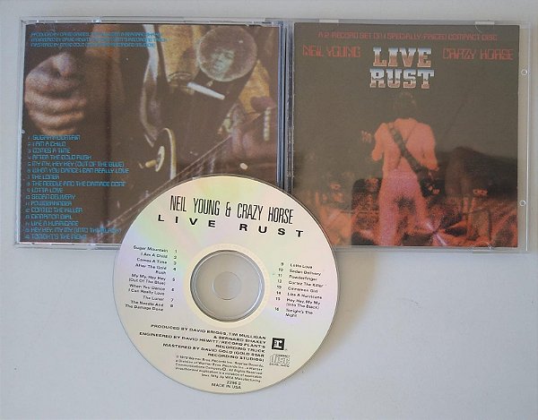 Cd Live Rust [importado] Interprete Neil Young & Crazy Horse (1979) [usado]