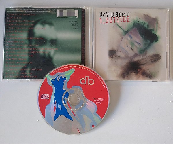 Cd 1. Outside [importado] Interprete David Bowie (1995) [usado]