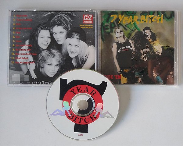 Cd Sick ''em [importado] Interprete 7 Year Bitch (1992) [usado]