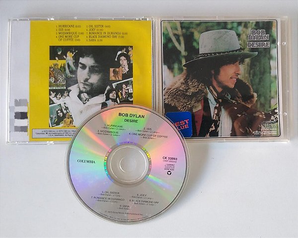 Cd Desire [importado] Interprete Bob Dylan (1975) [usado]
