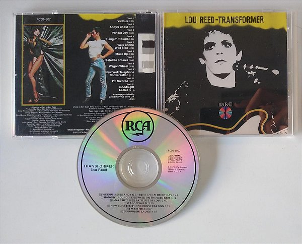 Cd Transformer [importado] Interprete Lou Reed (1972) [usado]