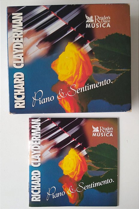 Cd Piano & Sentimento (5 Discos) Interprete Richard Clayderman (1997) [usado]