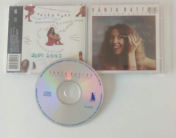 Cd Cantando Caetano Interprete Vânia Bastos (1995) [usado]