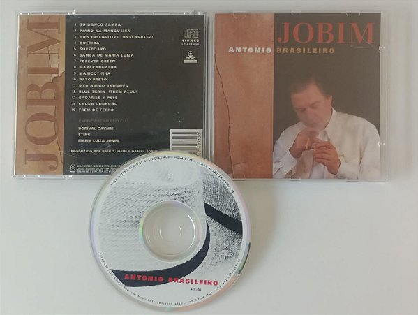 Cd Antonio Brasileiro Interprete Tom Jobim (1994) [usado]