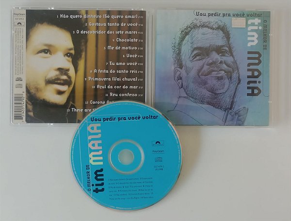 Cd Vou Pedir Pra Você Voltar Interprete Tim Maia (1998) [usado]