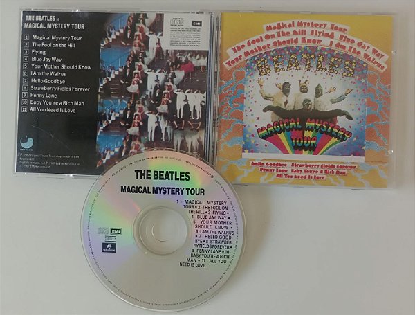 Cd Magical Mystery Tour Interprete The Beatles (1988) [usado]