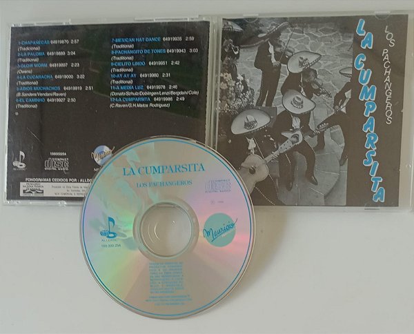 Cd La Cumparsita Interprete Los Pachangeros (1994) [usado]