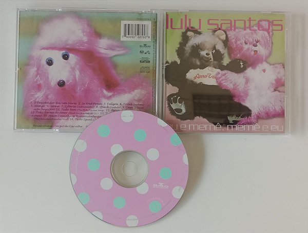 Cd Eu e Memê, Memê e Eu Interprete Lulu Santos (1995) [usado]