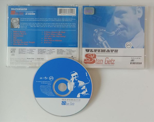 Cd Ultimate Interprete Stan Getz (1998) [usado]