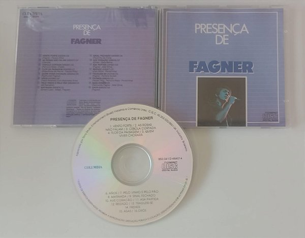 Cd Presença de Interprete Fagner [usado]