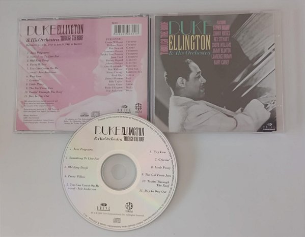 Cd Through The Roof Interprete Duke Ellington (1996) [usado]