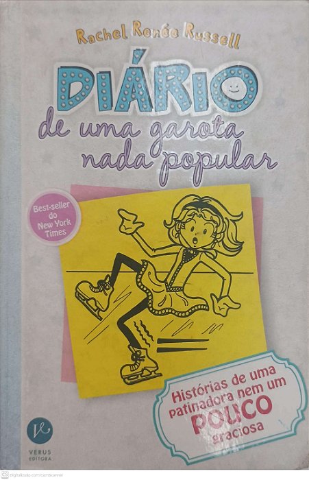 Livro Diario de Uma Garota Nada Popular Part. 4 - Histórias de Uma Patinadora Nem um Pouco Graciosa Autor Russell, Rachel Renee (2015) [usado]