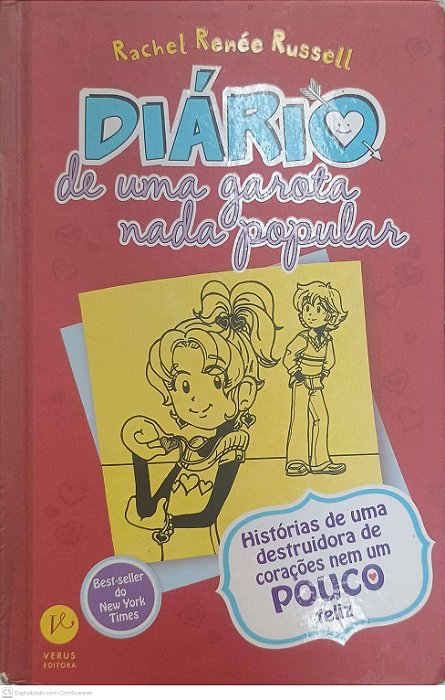 Livro Diario de Uma Garota Nada Popular Part. 6 Historia de Uma Destruidora de Coracoes Nem um Pouco Feliz Autor Russell, Rachel Renee (2015) [usado]