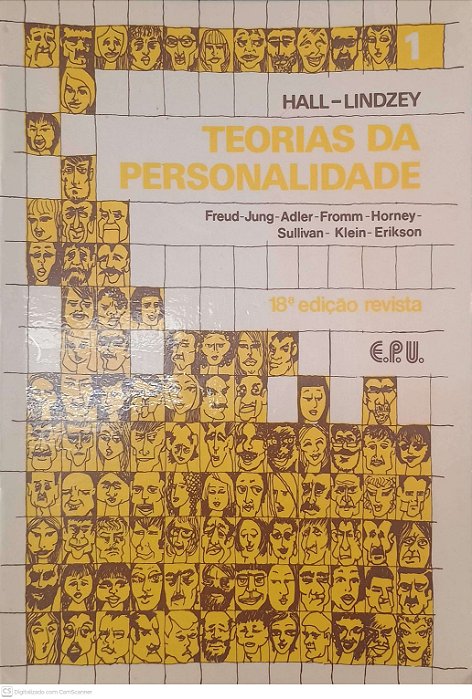 Livro Teorias da Personalidade Volume I Autor Calvin S. Hall e Gardner Lindzey (1984) [usado]