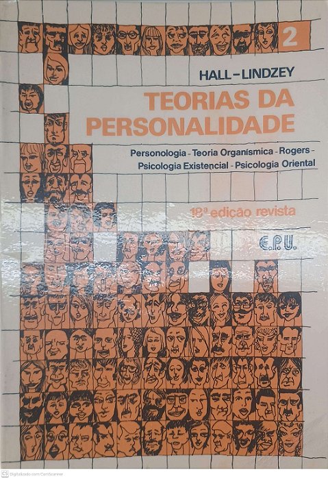 Livro Teorias da Pesonalidade - Volume 2 Autor Hall-lindzey (1984) [usado]