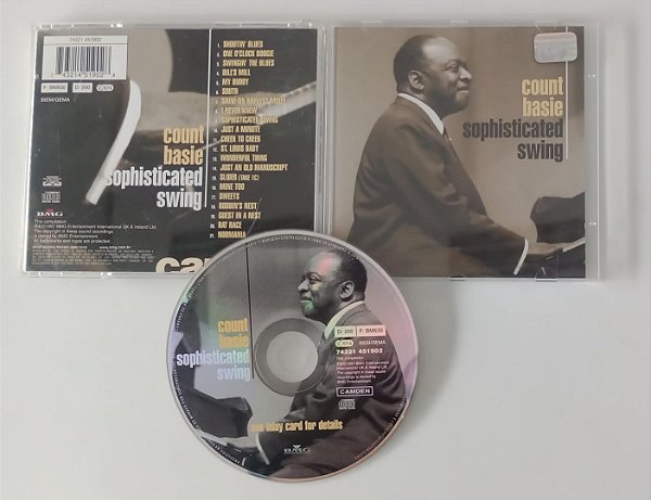 Cd Sophisticated Swing Interprete Count Basie (1997) [usado]