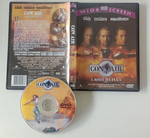 Dvd Con Air - a Rota da Fuga Editora [usado]