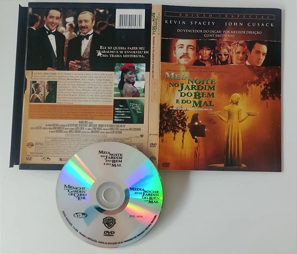 Dvd Meia-noite no Jardim do bem e do Mal Editora (1998) [usado]