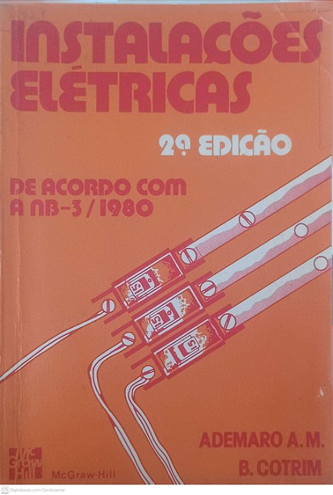 Livro Instalações Eletricas Autor Cotrim, Admaro [usado]